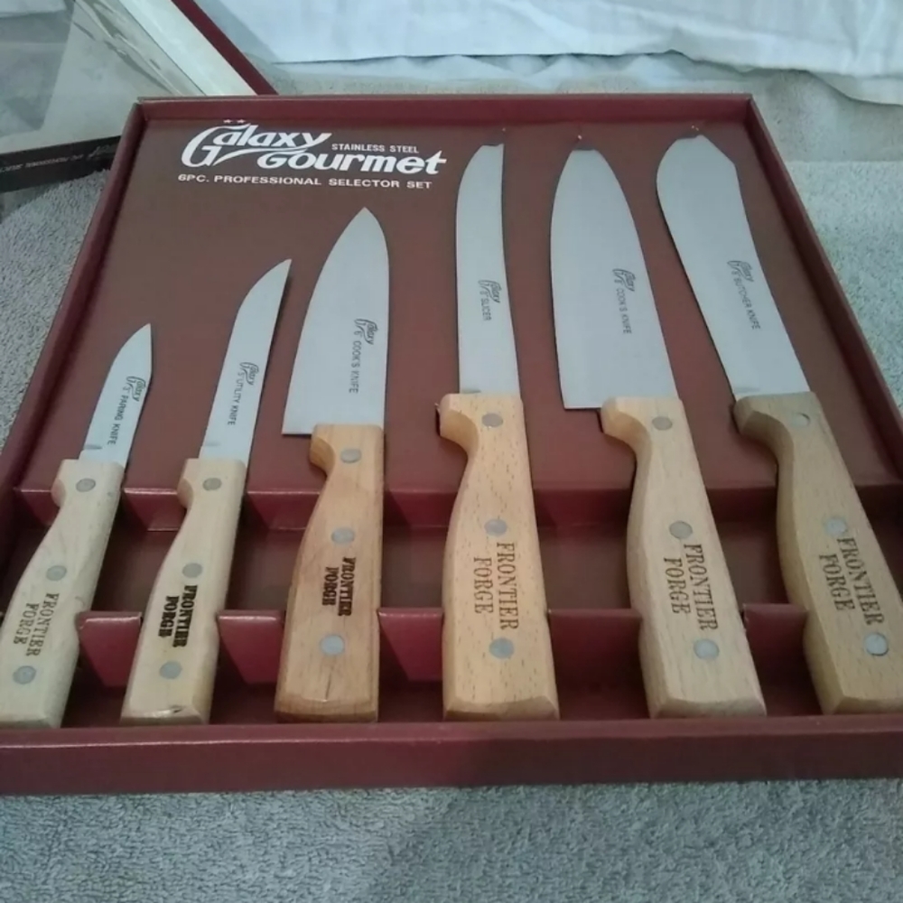 Galaxy Stainless Steel Gourmet 6 Piece Professiona